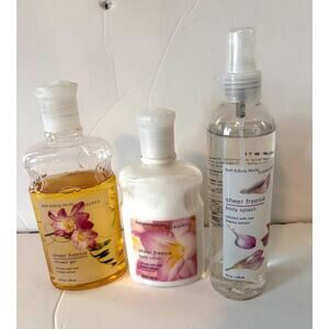 Bath & Body Works Sheer Freesia Trio, Gel, Lotion, Body Splash